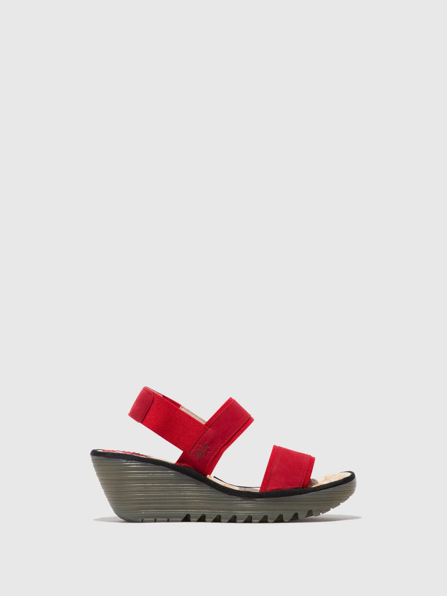 Sling-Back Sandals YACO416FLY LIPSTICK RED