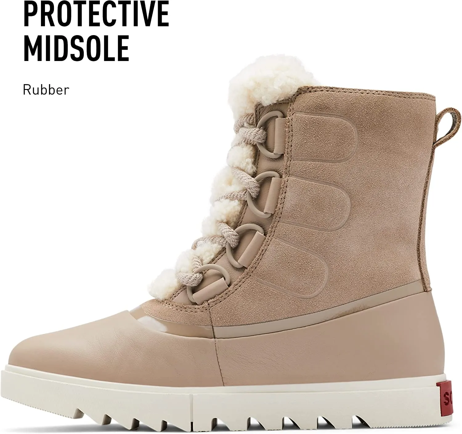 Sorel Women's Joan of Arctic Next Lite Boot — Waterproof Leather & Suede Snow Boots