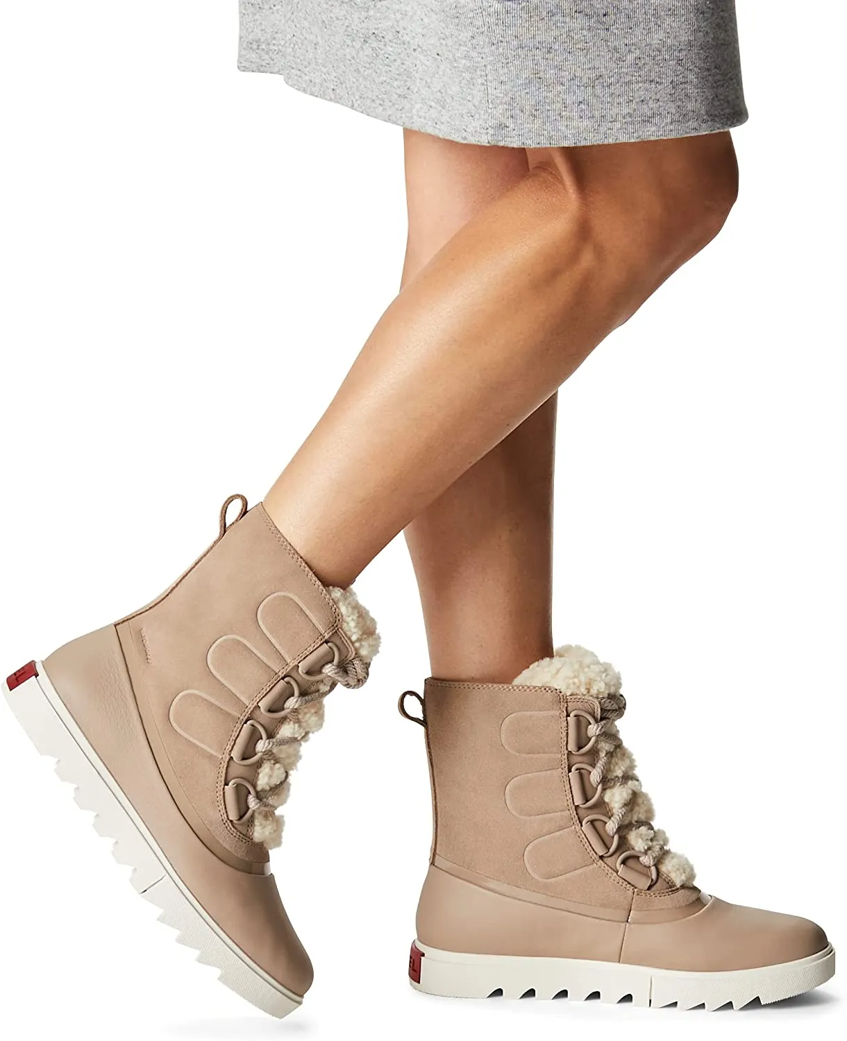 Sorel Women's Joan of Arctic Next Lite Boot — Waterproof Leather & Suede Snow Boots