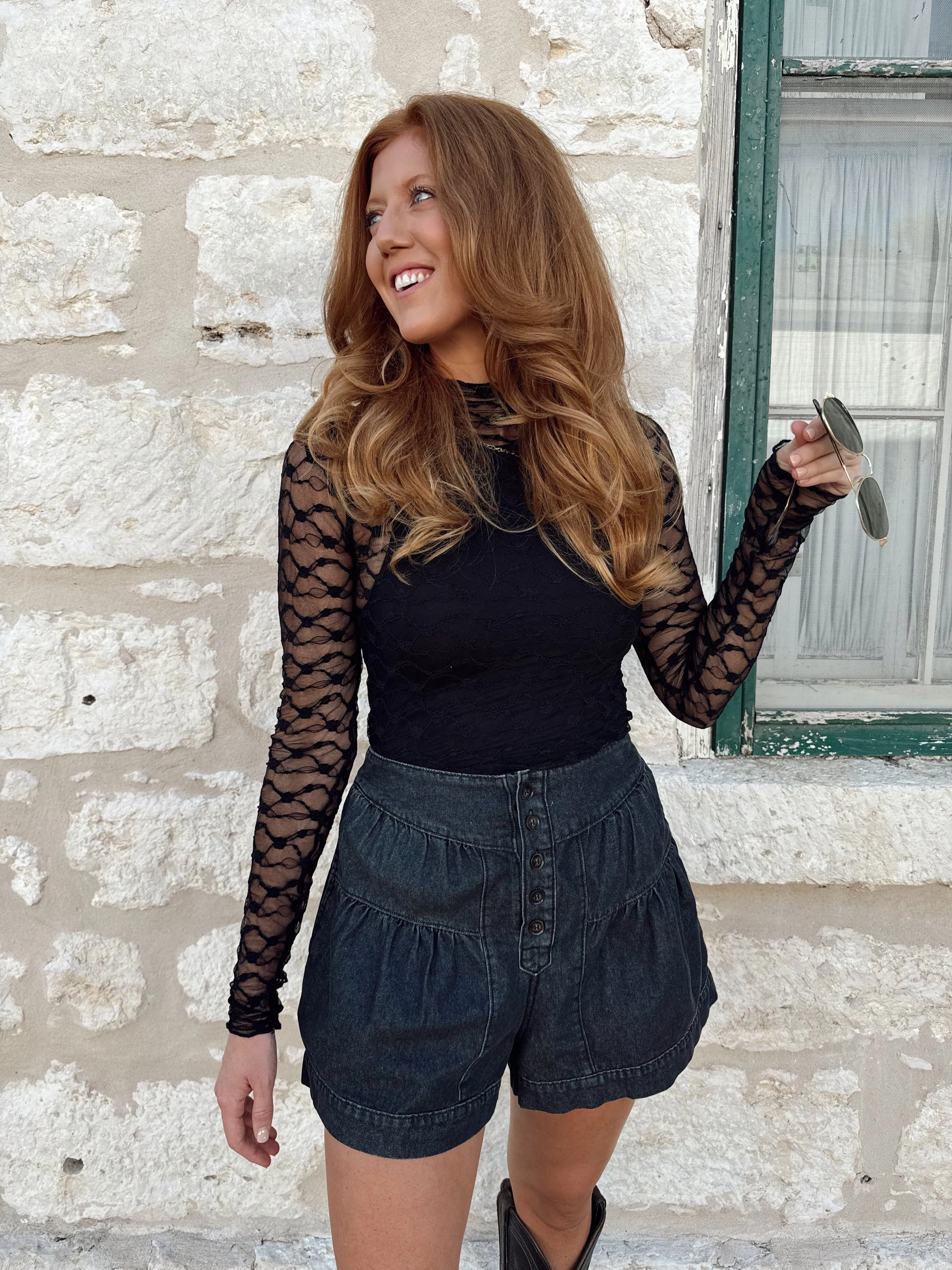 Stella Button Up Shorts