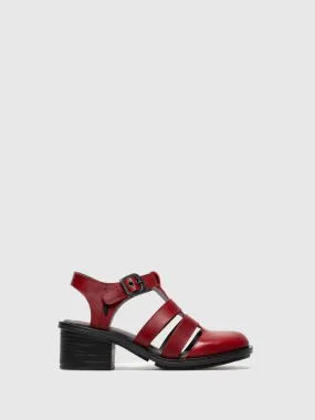 T-Strap Sandals CAHY195FLY RED