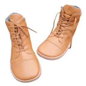 TONGLEPAO Barefoot Leather Boots