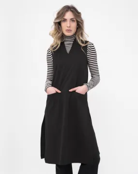 V Neck Sleeveless Dress
