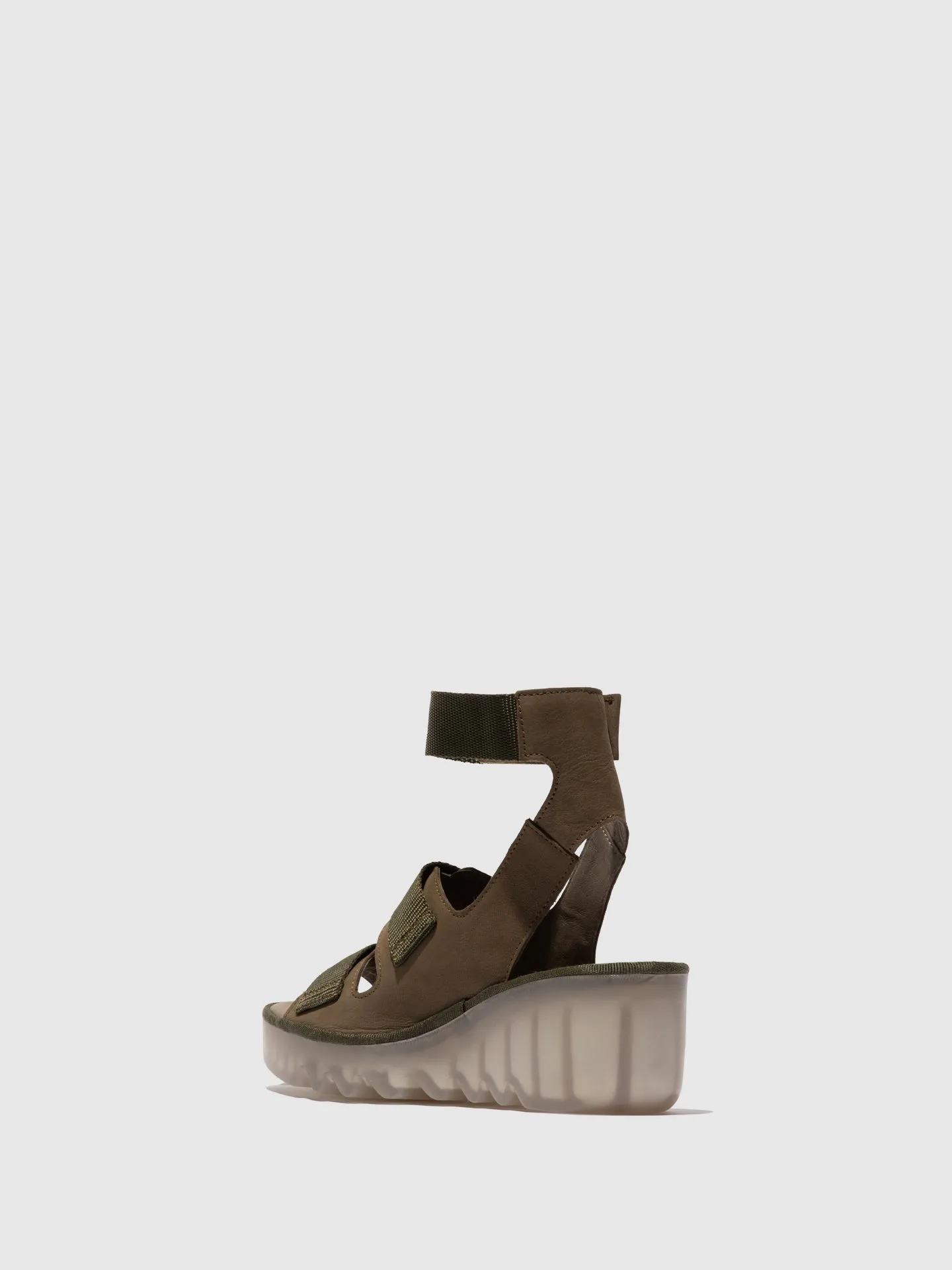 Velcro Sandals BECH474FLY KHAKI