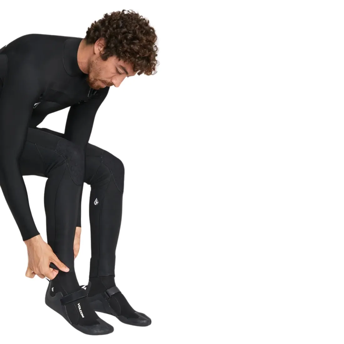 Volcom 5mm Round Toe (Inner Split Toe) Wetsuit Bootie - Black