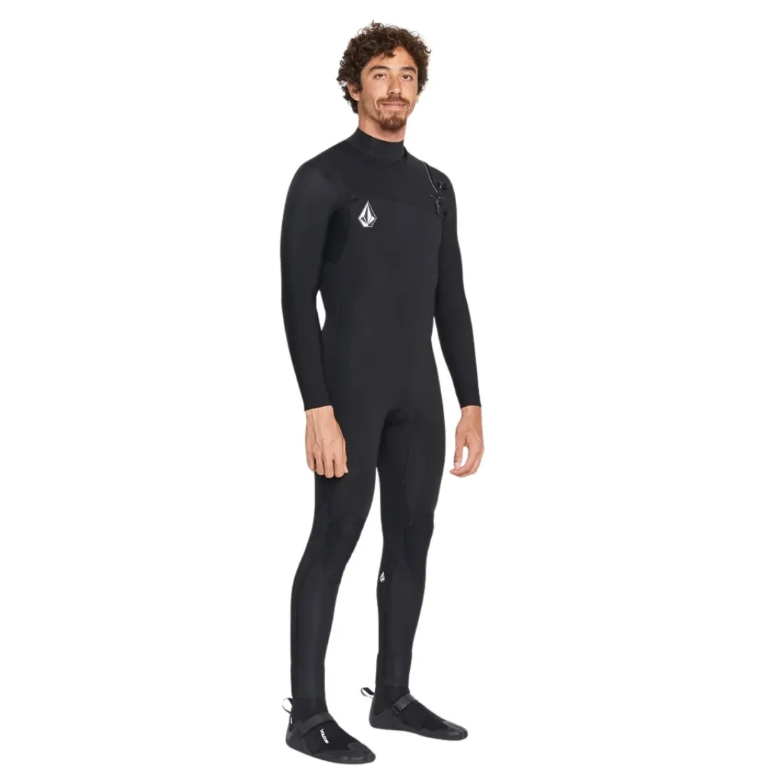 Volcom 5mm Round Toe (Inner Split Toe) Wetsuit Bootie - Black