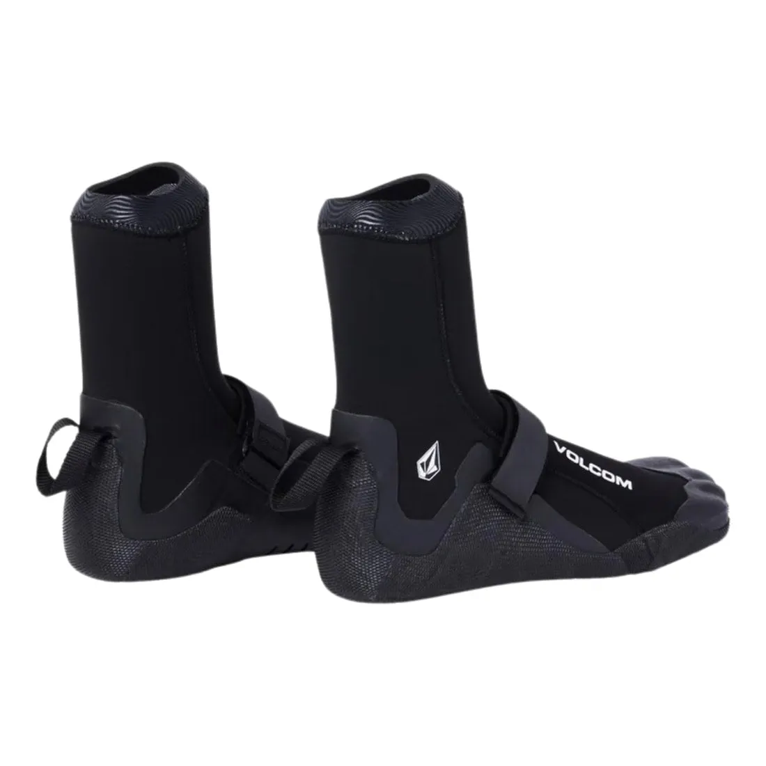 Volcom 5mm Round Toe (Inner Split Toe) Wetsuit Bootie - Black