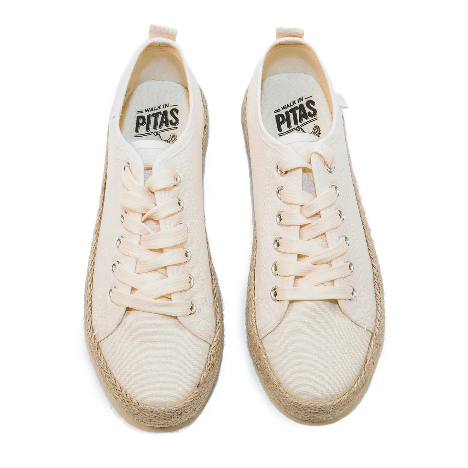 Walk In Pitas Canvas Sneaker - Cream