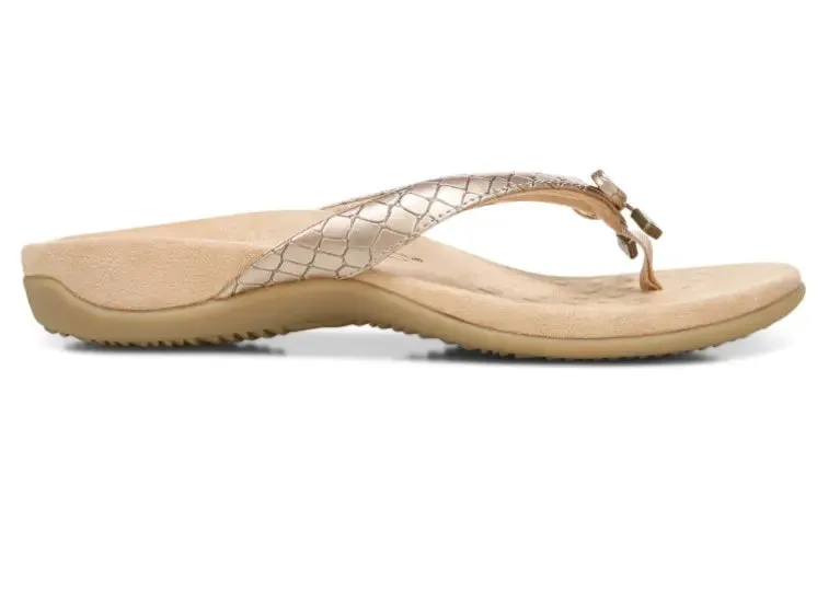 Women's Bella Metallic Croc Sandal