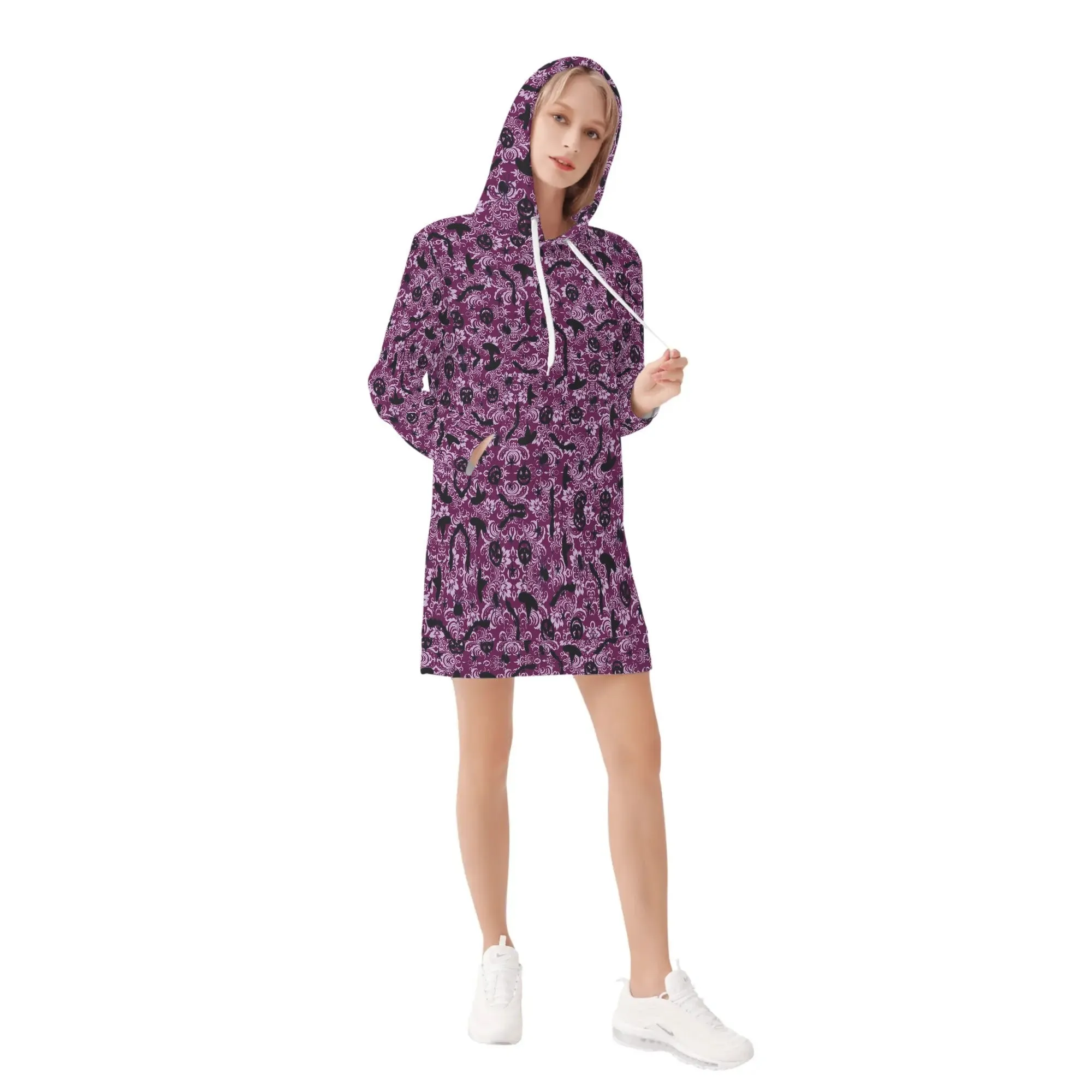Women's Pullover Hoodie Dress