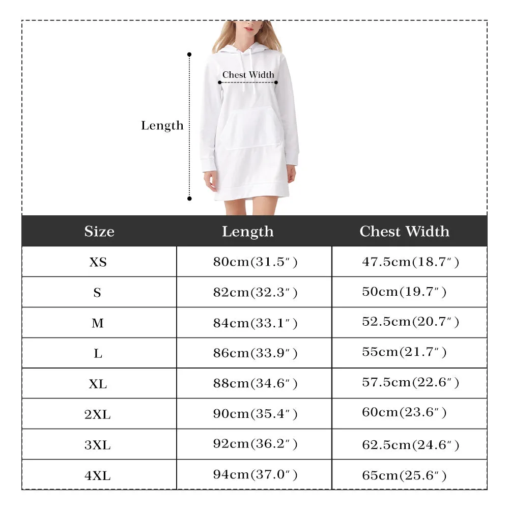 Women's Pullover Hoodie Dress