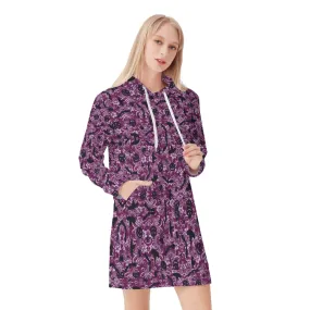 Women's Pullover Hoodie Dress