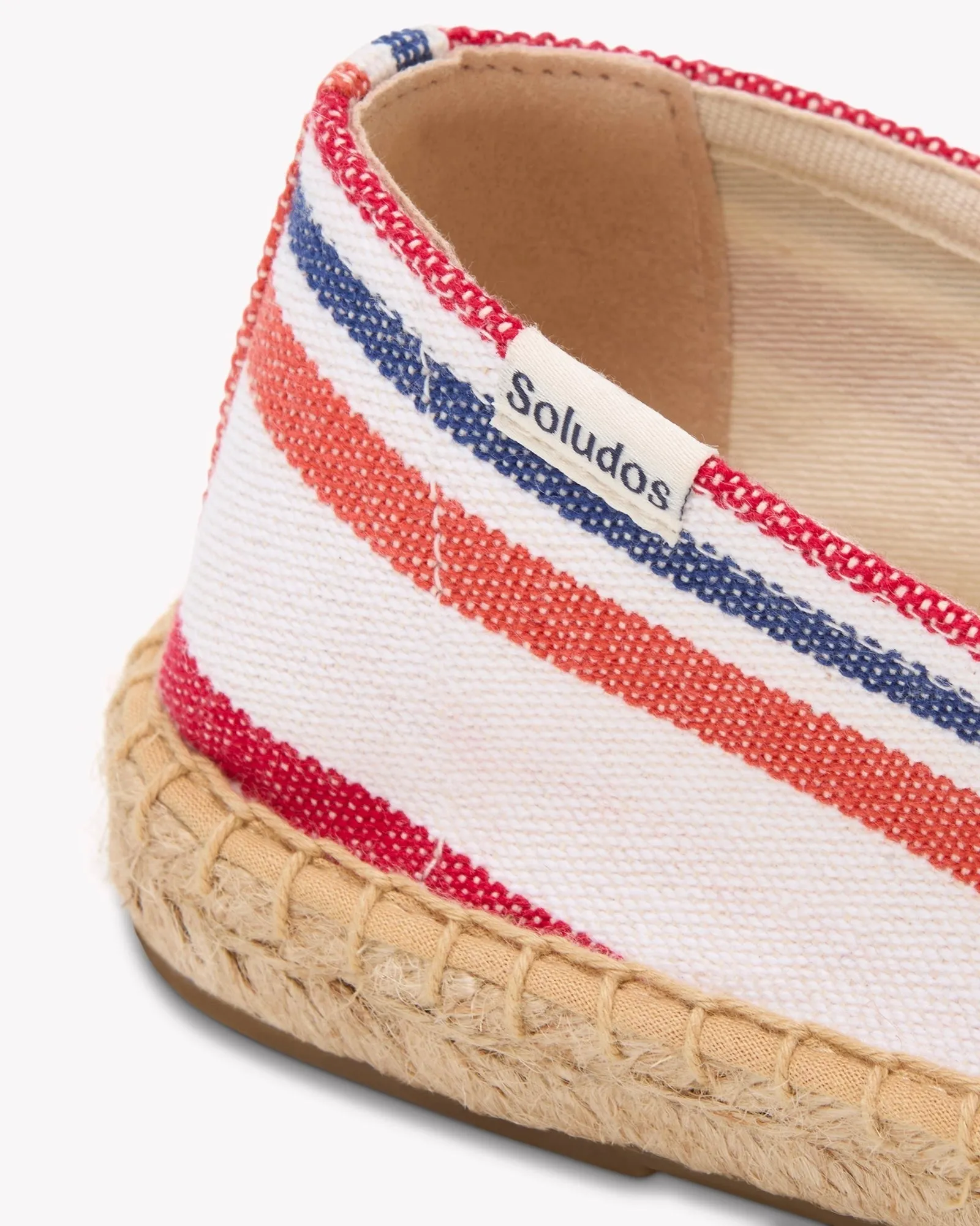 Womens_Espadrilles_The Original_Woven Stripes_Beach - Red - Orange - Blue